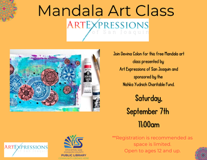 Mandala Art Class